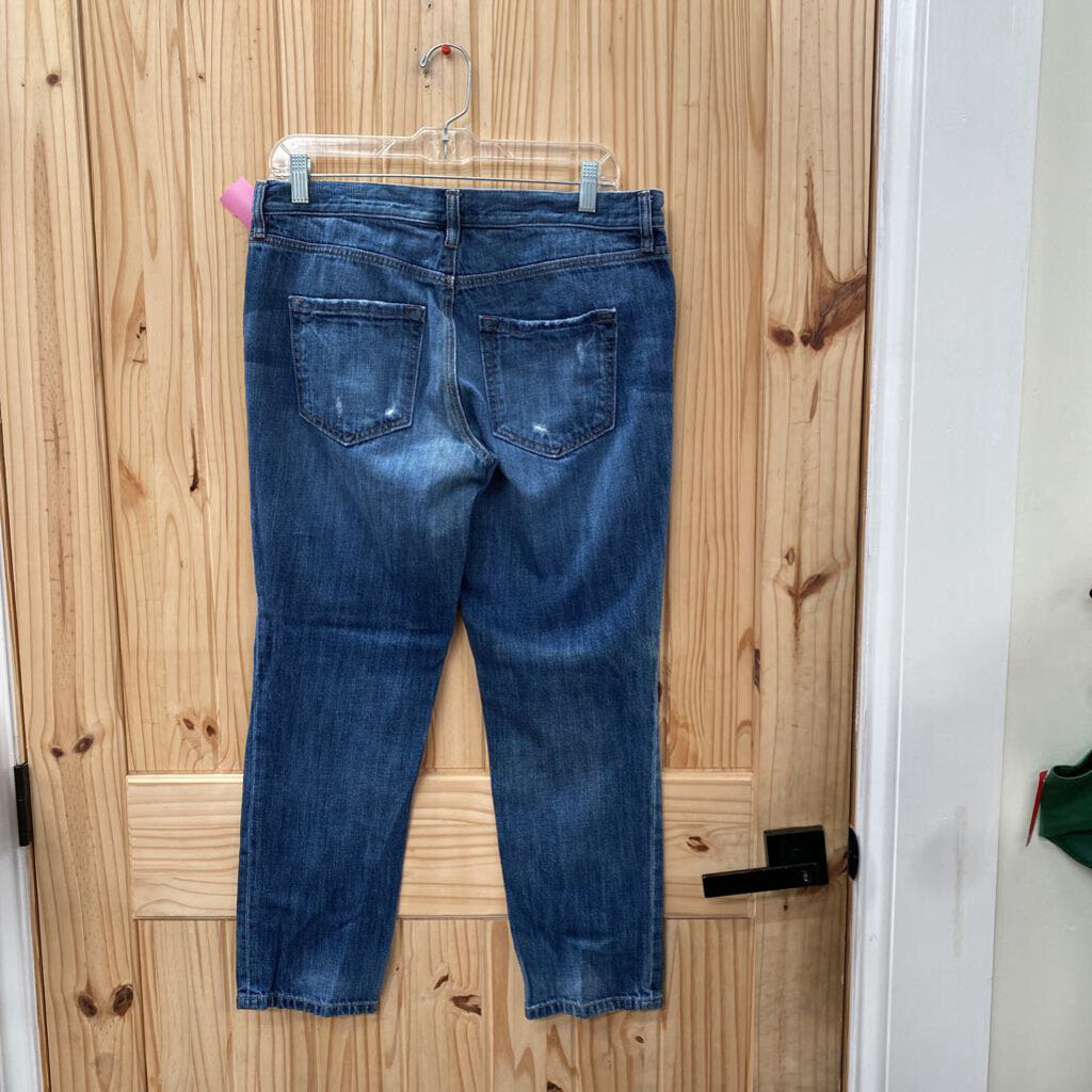 WOMENS THE LOFT DENIM DIST. JEANS 8