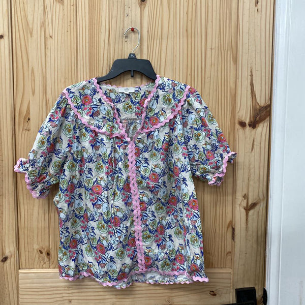 WOMENS ENTRO FLORAL TOP L