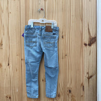 GIRLS LUCKY BRAND LT DENIM DIST. JEANS 4/5