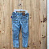 GIRLS LUCKY BRAND LT DENIM DIST. JEANS 4/5