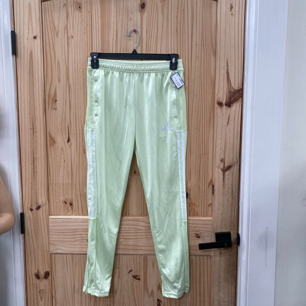 ADIDAS LIME GREEN PANTS 13/14 NWT
