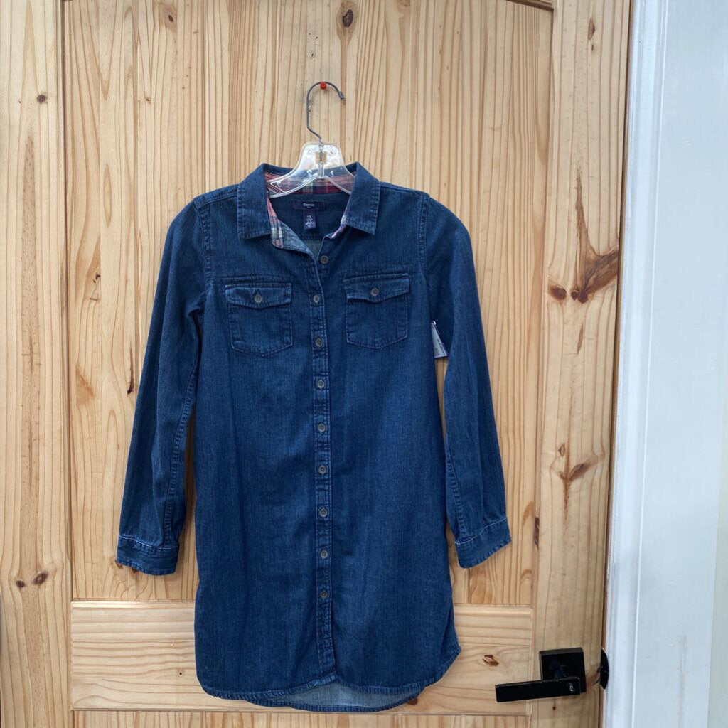 GAPKIDS DK DENIM DRESS XL 10/12