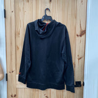 MENS PUMA HOODIE BLK/RED 2X