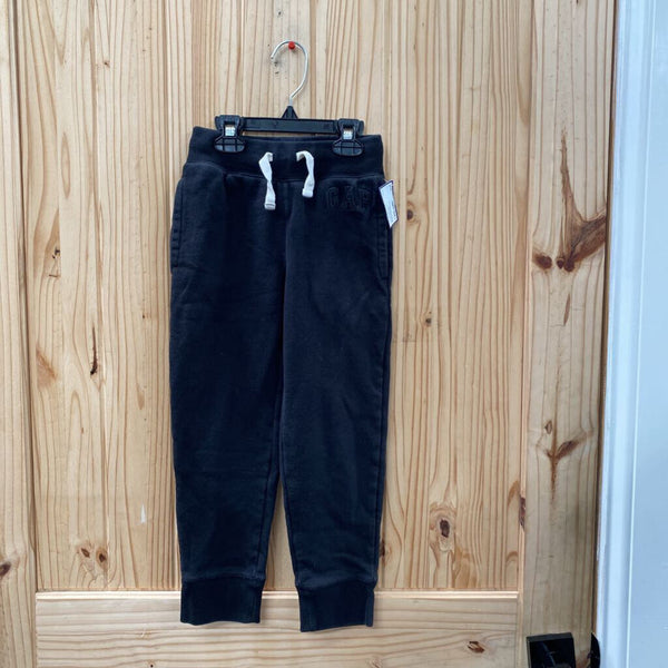 BOYS GAP BLK SWEATPANTS S 8