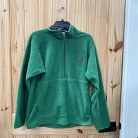 MENS PATAGONIA GREEN PULLOVER M