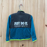 BOYS NIKE JACKET DK TEAL/BLK/ NEON YELLOW 2T