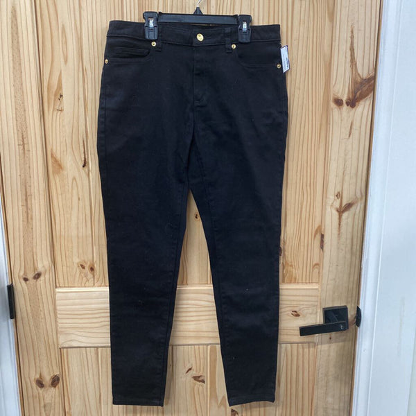 WOMENS MICHAEL KORS BLK PANTS 10