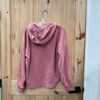 WOMENS FILA MAUVE HOODIE L
