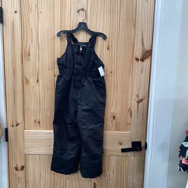 BOYS HEALTHTEX BLK BIBS 5T