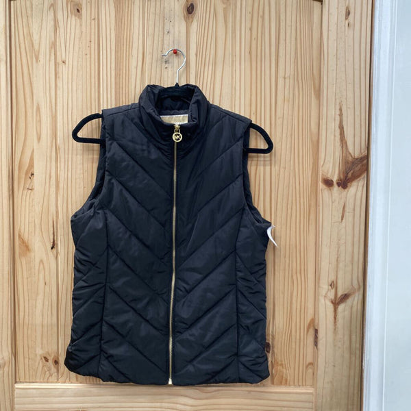 WOMENS MICHAEL KORS BLK VEST S