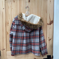 WOMENS MOSSIMO PLAID JACKET M