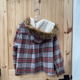 WOMENS MOSSIMO PLAID JACKET M