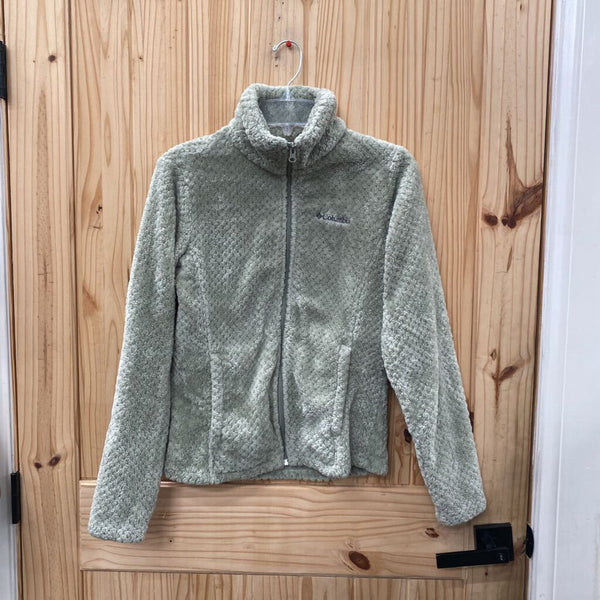 WOMENS COLUMBIA LT GREEN JACKET XS