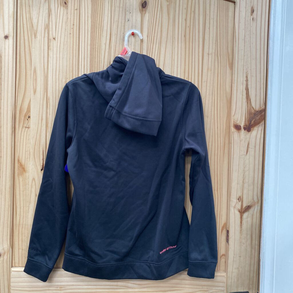 WOMES UNDER ARMOUR BLK/PINK/CAMO HOODIE M