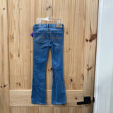 GIRLS ABERCROMBIE KIDS LT DENIM JEANS 7/8