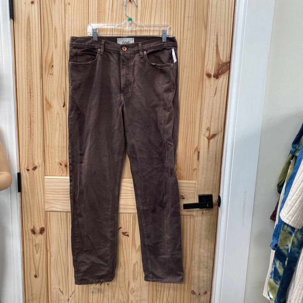 MENS BDG CHOCOLATE DENIM JEANS 34/34