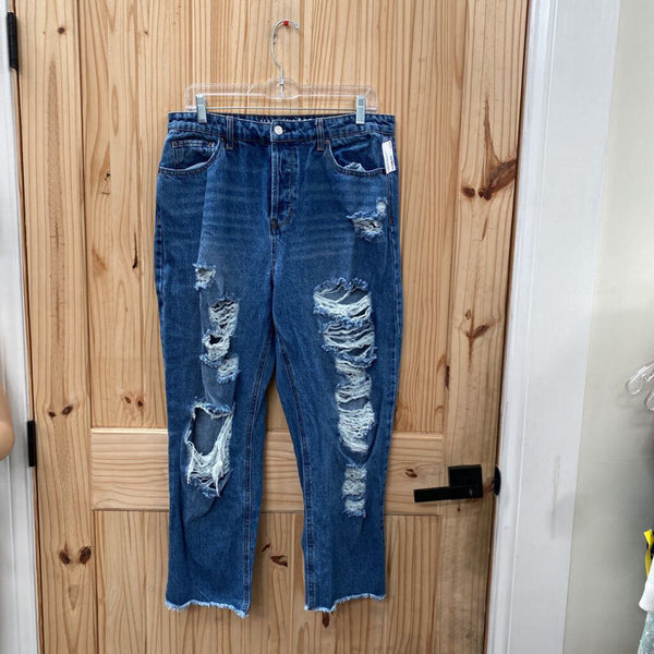 WOMENS VANILLA STAR DENIM DIST. JEANS 15