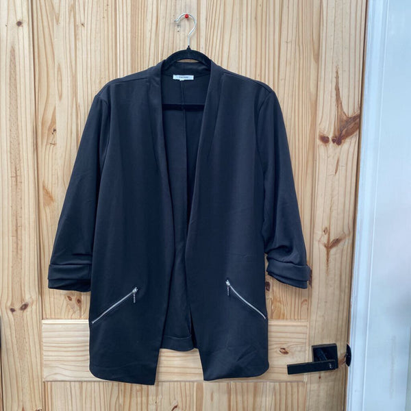 WOMENS MAURICES BLK CASUAL BLAZER XL