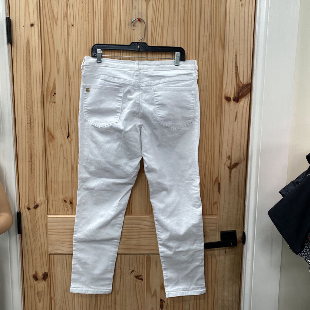 WOMENS ANNE KLEIN WHITE PANTS 12