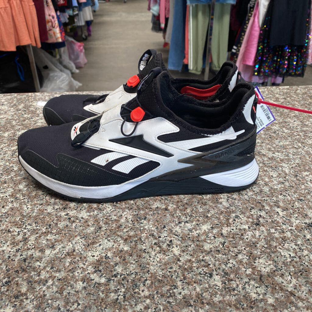 MENS NANO BLK/WHITE SHOES 11