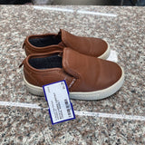 BOYS CARERS CHESTNUT CASUAL SHOES 7