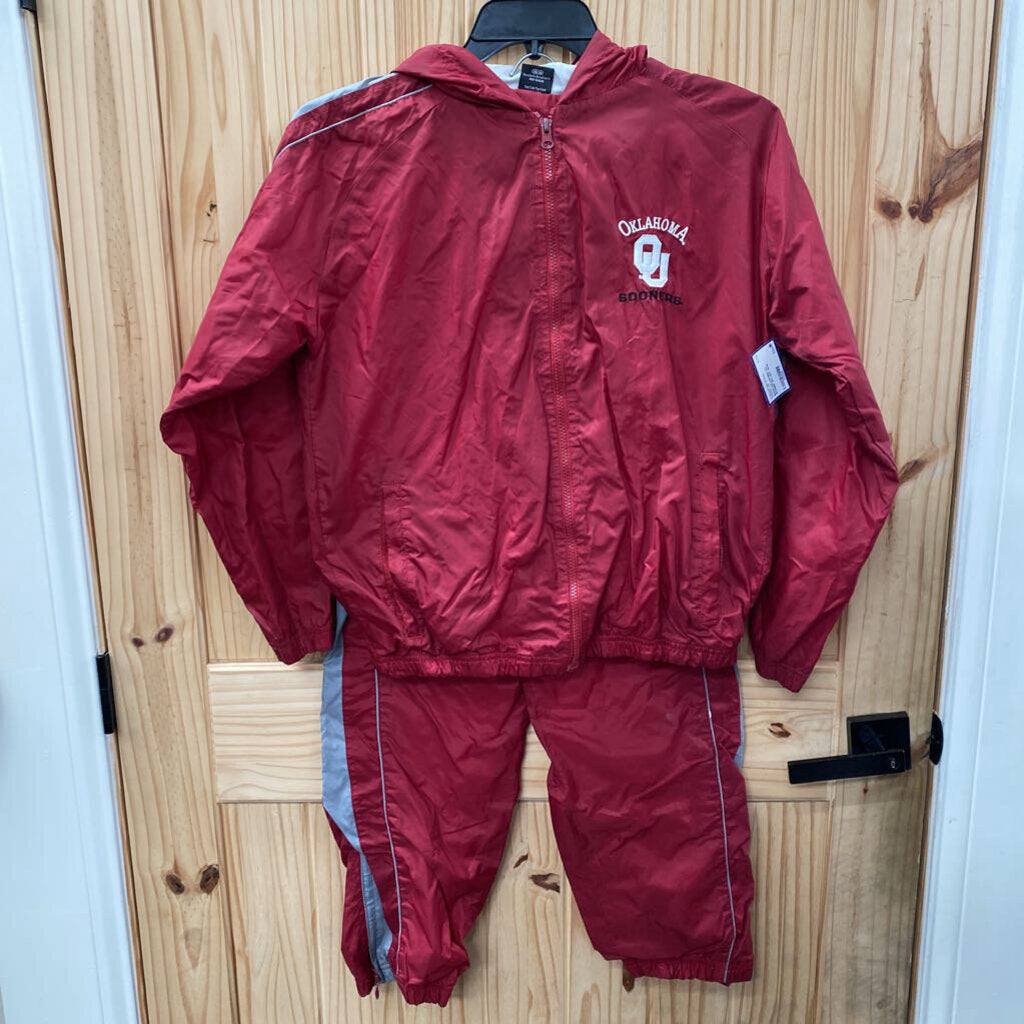 BOYS OKLHAOMA OU SOONER 2PC SET 14/16