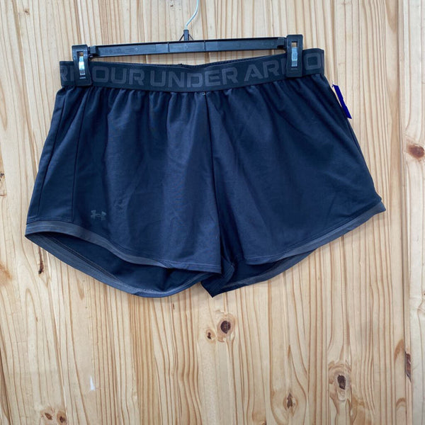 WOMENS UNDER ARMOUR BLK SHORTS XL