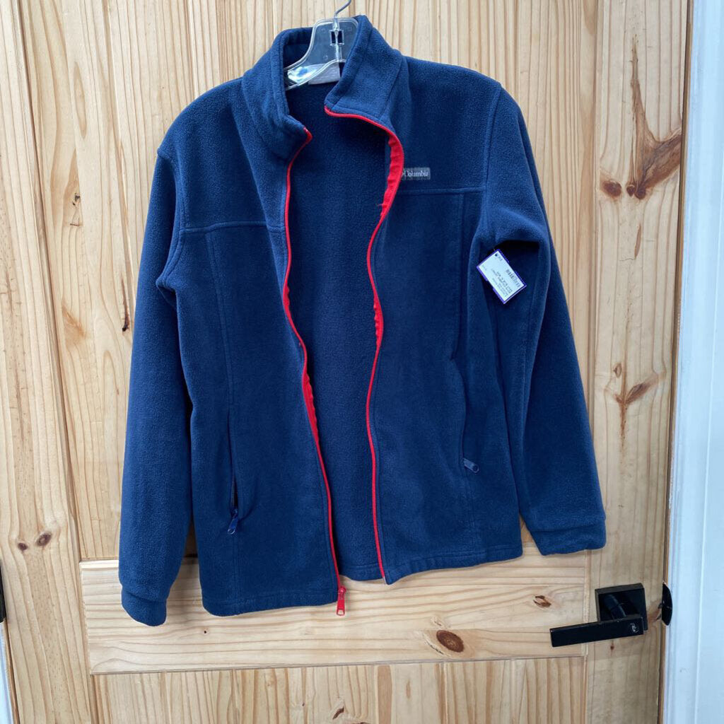 BOYS COLUMBIA JACKET NAVY BLUE XL 18/20