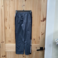 BOYS UNDER ARMOUR PANTS GREY/BLK YMD 10