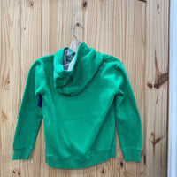 BOYS CHAMPION HOODIE GREEN M 10
