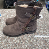 WOMENS UGG BROWN BOOTS 8.5