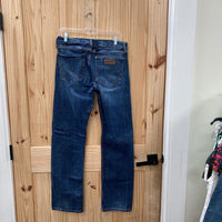 MENS WRANGLER RETRO DK DENIM JEANS 30X32
