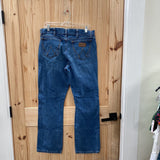 MENS WRANGLER DENIM JEANS 33X32