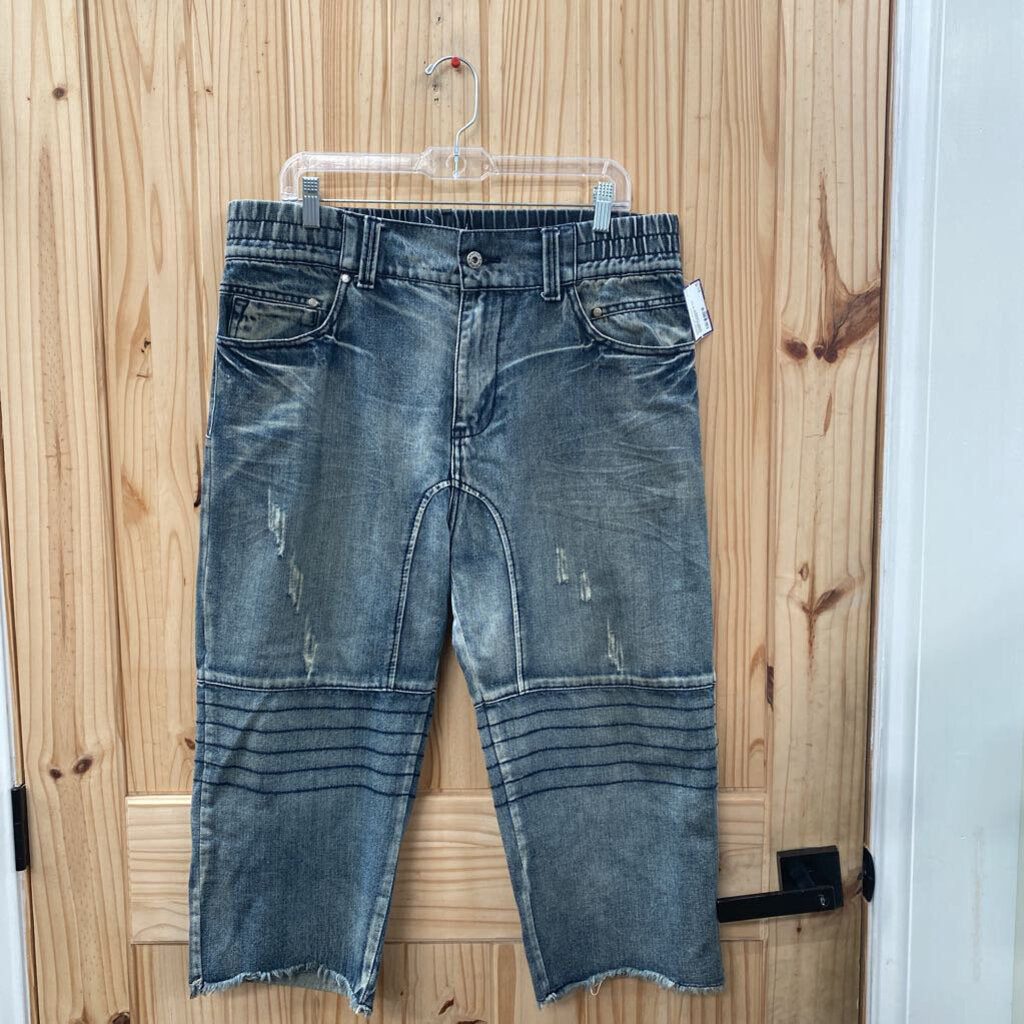 WOMENS PARISH & CO. DENIM CAPRIS L