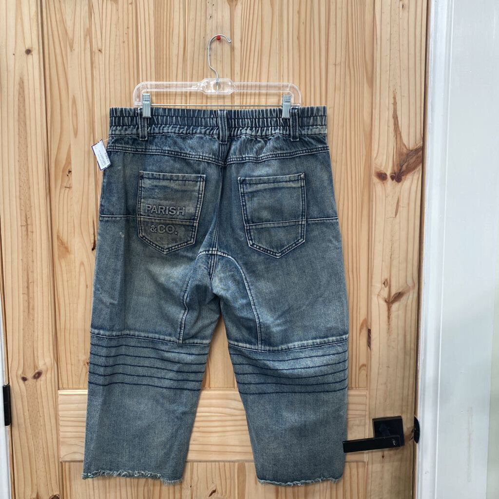 WOMENS PARISH & CO. DENIM CAPRIS L