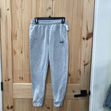 BOYS PUMA GREY SWEATPANTS L 10/16