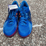 BOYS KYRIE IRVING NIKE SHOES BLUE/BLK/ORANGE 4Y