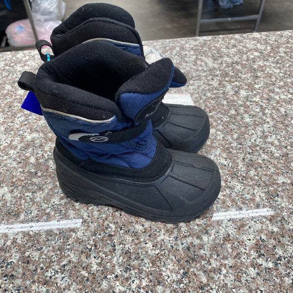 BOYS MAGELLAN SNOW BOOTS BLUE/BLK 9