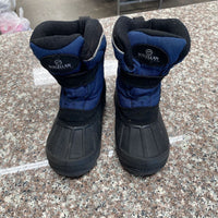 BOYS MAGELLAN SNOW BOOTS BLUE/BLK 9