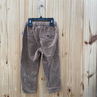 BOYS EAY PEASY BROWN CORDUORY PANTS 2T