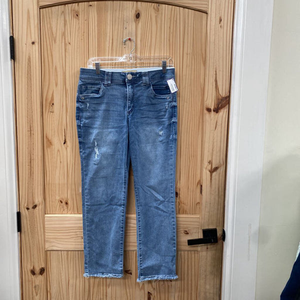WOMENS DEMOCRACY LT DENIM DIST. JEANS 8