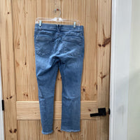 WOMENS DEMOCRACY LT DENIM DIST. JEANS 8