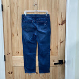 WOMENS MAC AND ME DK DENIM DIST. JEANS 10