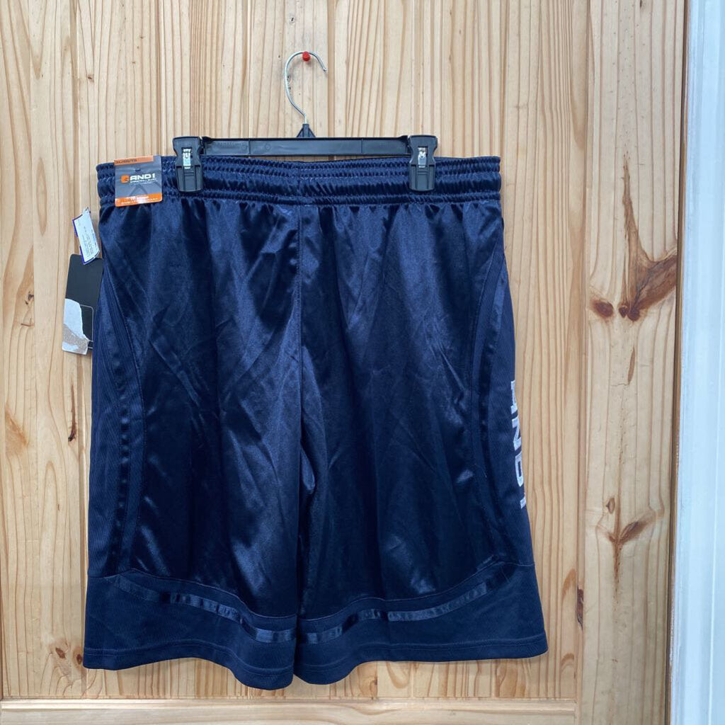 MENS AND 1 NAVY BLUE SHORTS XL NWT