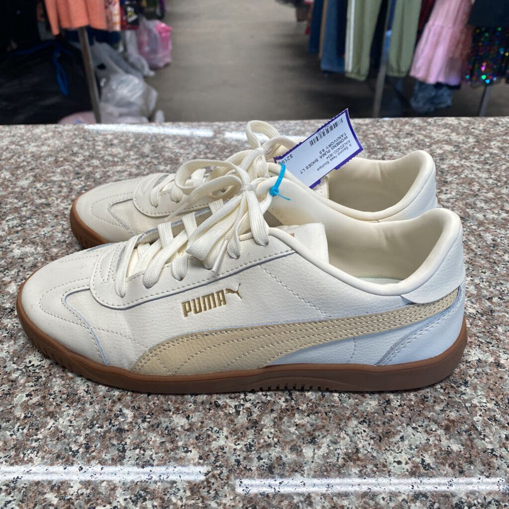 WOMENS PUMA SHOES LT TAN/IVORY 9.5