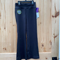 GIRLS ATHLETIC WORKS BLK PANTS S 6/6X NWT