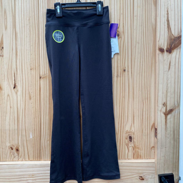 GIRLS ATHLETIC WORKS BLK PANTS S 6/6X NWT