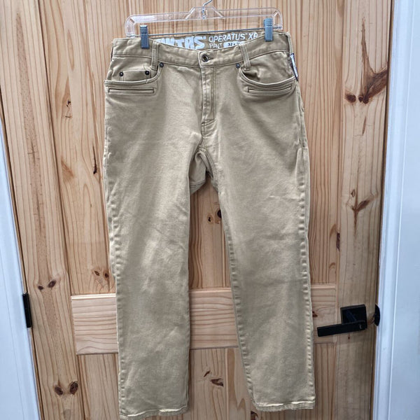MENS VIKTOS TACTICAL JEANS TAN JEANS 32X30