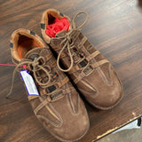 WOMENS UNSTRUCTURED BROWN SHOES 7 1/2