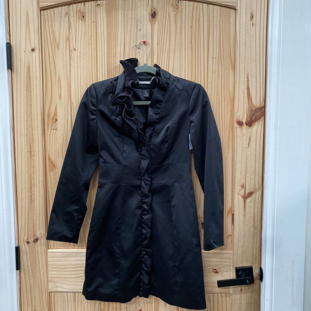 WOMENS WHITE HOUSE BLACK MARKET BLACK CASUAL TOP 00